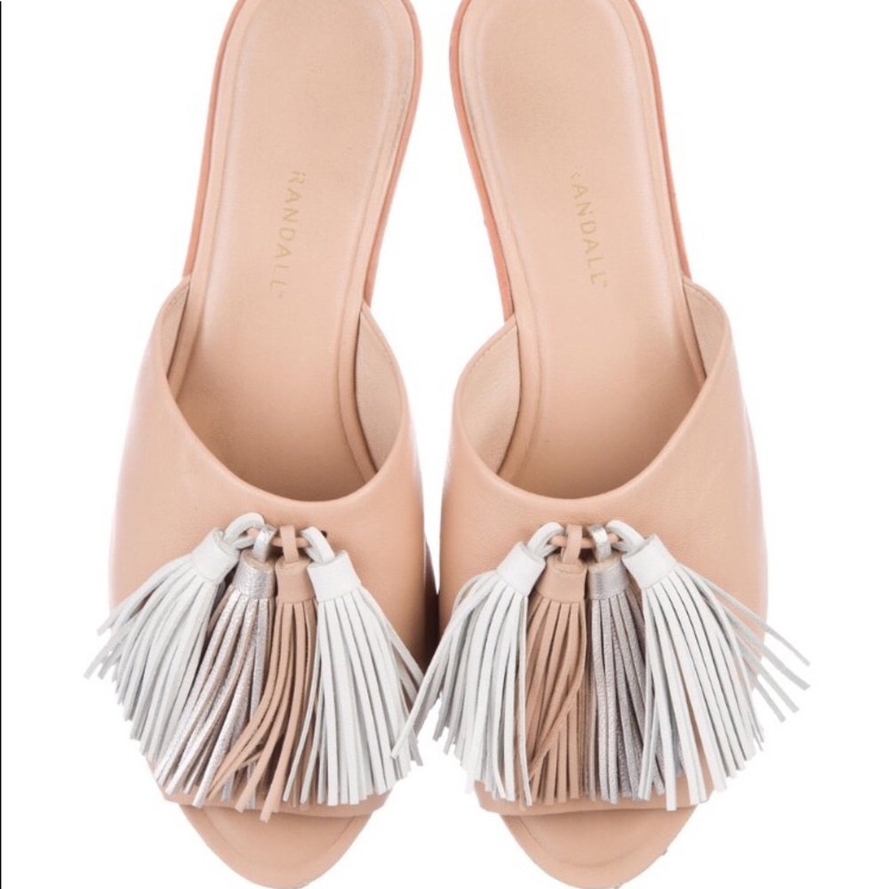 Loeffler Randall tassel slides
